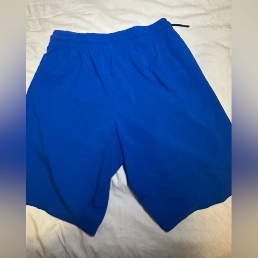 Reebok Men's Vibrant Blue Athletic Shorts